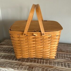 Longaberger picnic basket